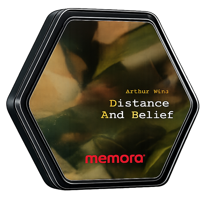 Token visual da edição Distance And Belief